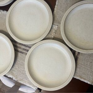 NEW Potterybarn Mendocino Cream Ceramic Salad Plate